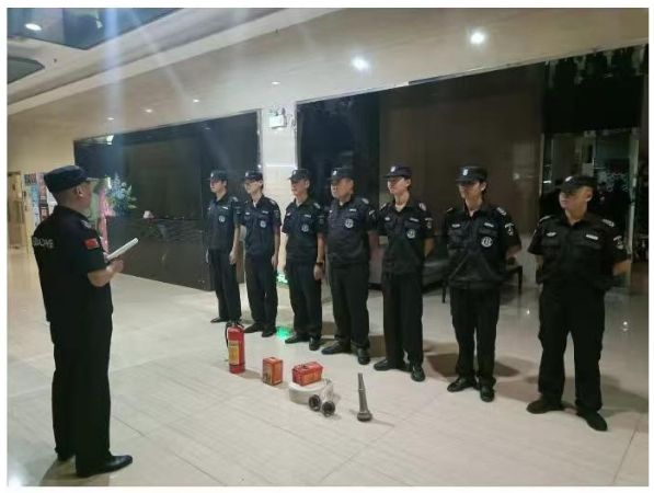 富邦中心保安日常訓(xùn)練